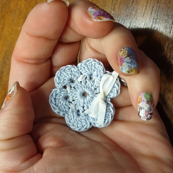 Lucky Penny in bridal blue